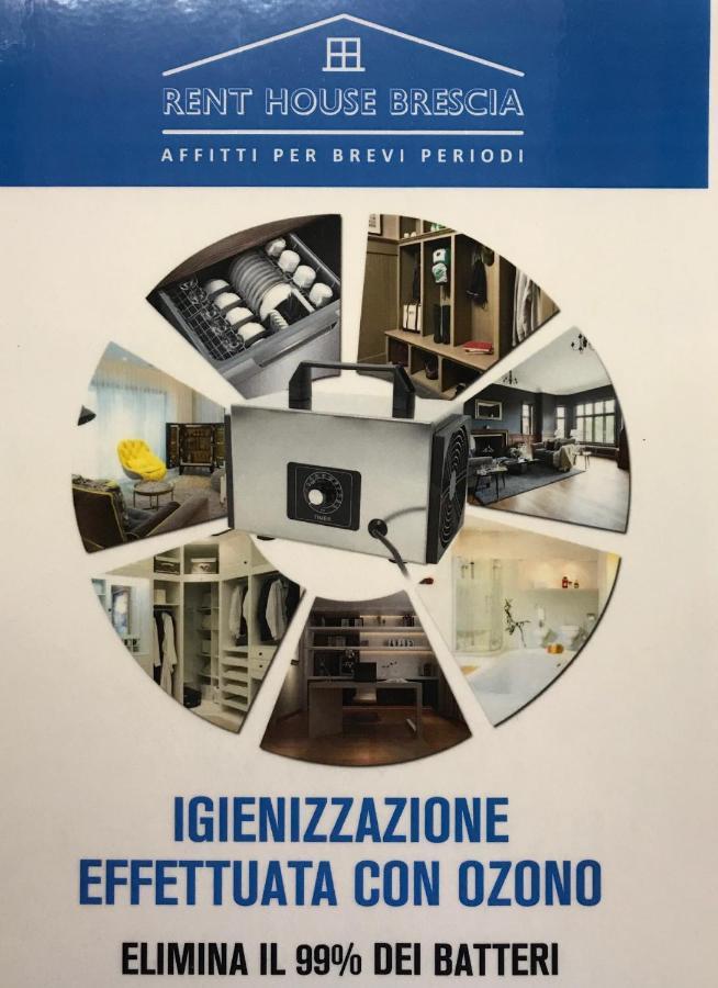 Grazioso Bilocale Metro/Centro Apartment Brescia Ngoại thất bức ảnh